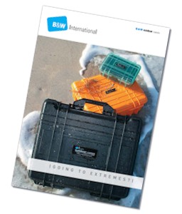 B&W Outdoor Koffer Katalog Screenshot