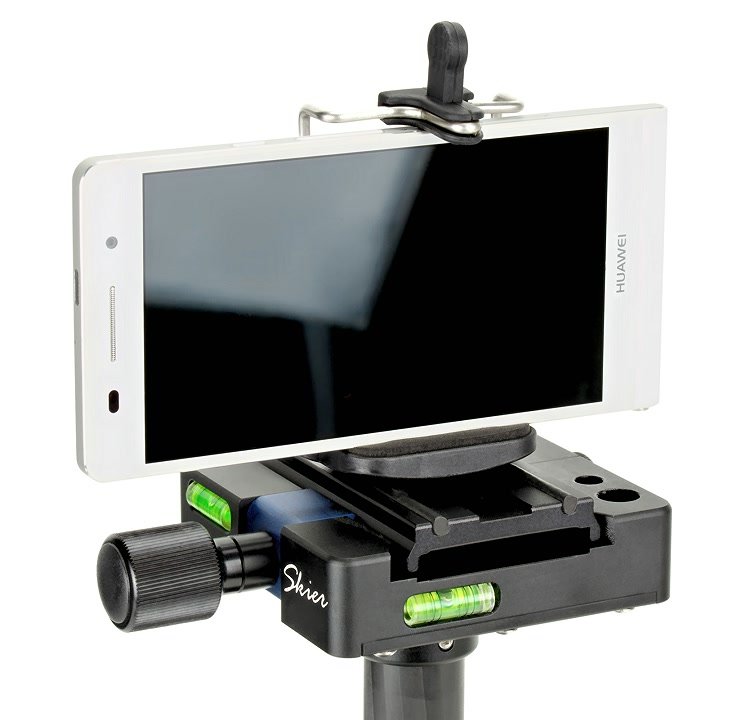 Huawei P6 Smartphone auf Steadycam