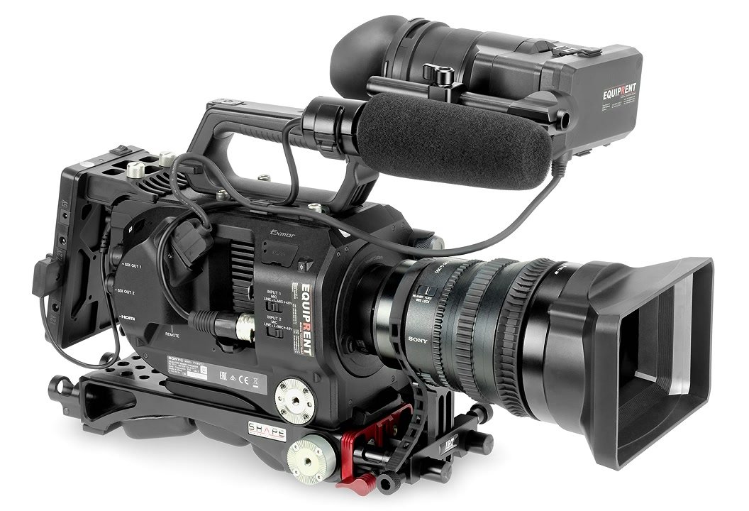 Sony FS7 mit ROKO RCM-1 Mikrofon