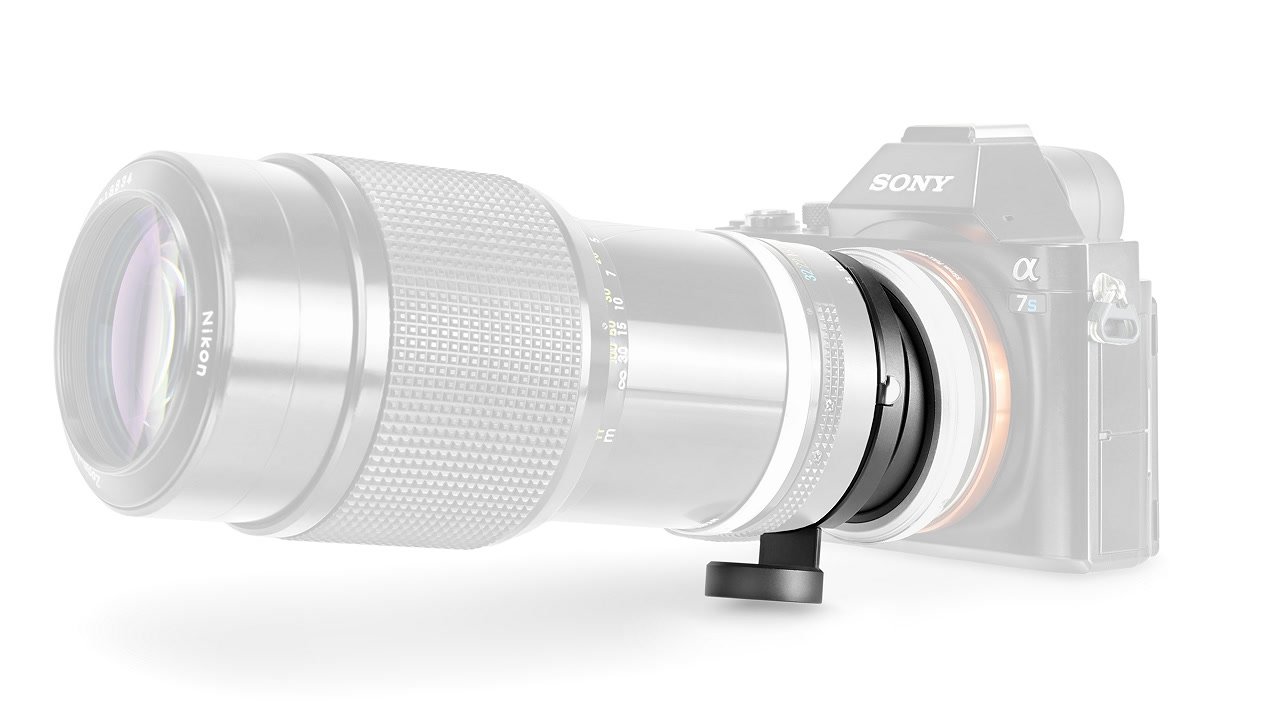 Fotga TS-NK-NEX Tilt/Shift Objektivadapter Nikon F zu Sony E-Mount