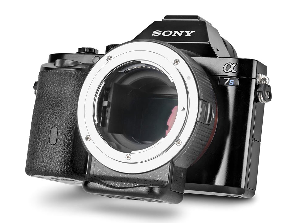 Sony A7S mit Nikon F Adapter