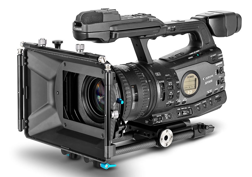 Canon XF305 mit Matte Box