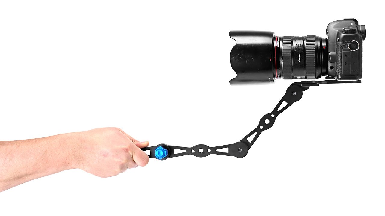 Canon 5D mit massivem Selfie Stick