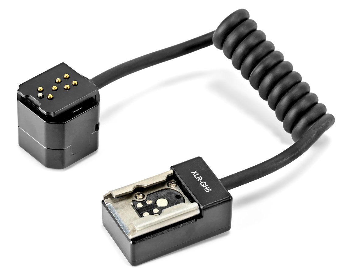 Lanparte XLR-GH5 Offset Kabel Adapter fr Panasonic DMW-XLR1E