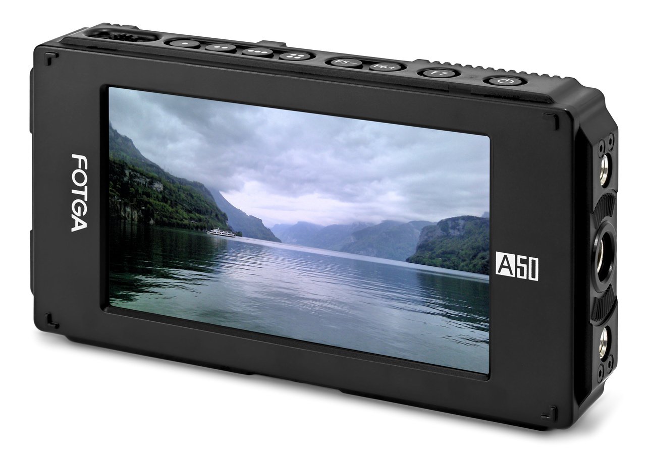 FOTGA A50TLS 5 Zoll Full HD Monitor mit HDMI, HD-SDI und 3D Lut