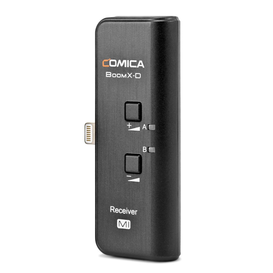 Comica BoomX-D RX Mi 2.4Ghz Audio-Empfänger für iPhone Lightning Anschluss