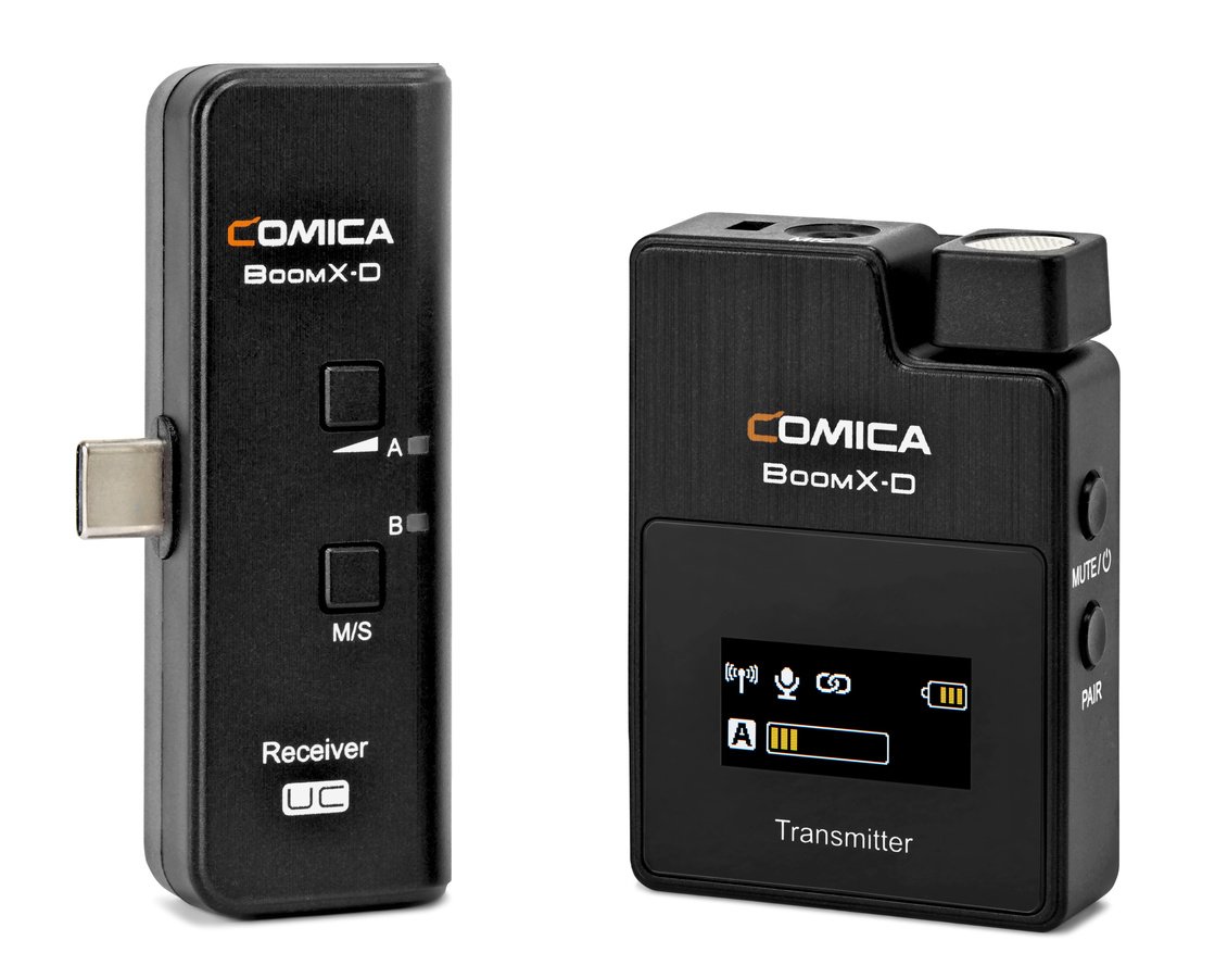 Comica BoomX-D UC1 Audiofunk-Kit (1x Sender 1x Empfnger fr USB-C)