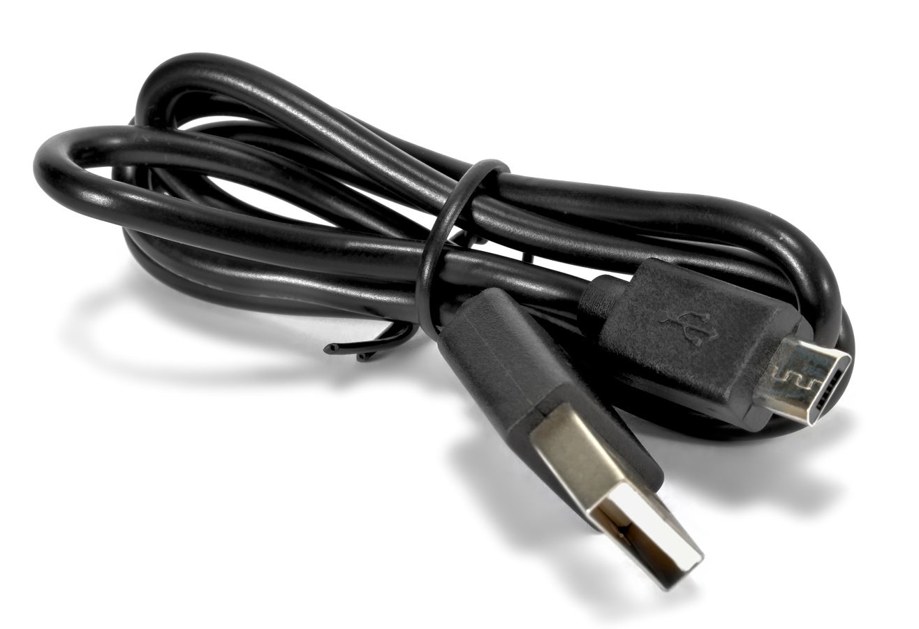 Im Lieferumfang ist ein micro USB Kabel enthalten