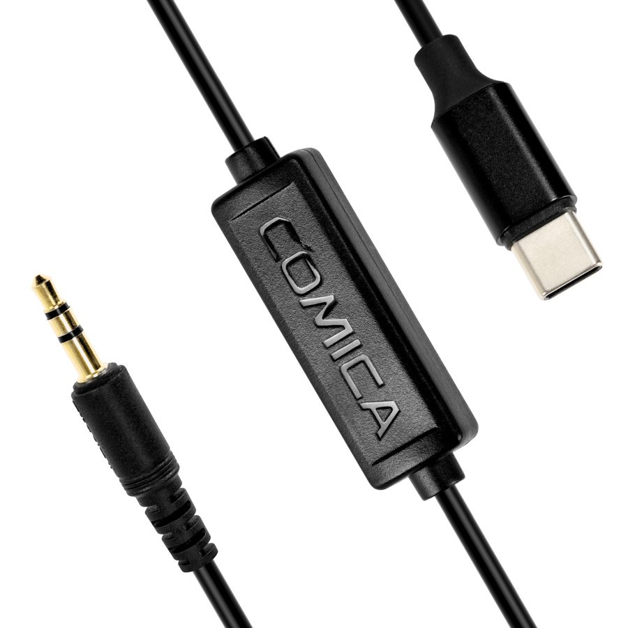 Comica CVM-D-SPX(UC) Audiokabel 3.5mm TRS Klinke Stecker fr USB-C Anschluss