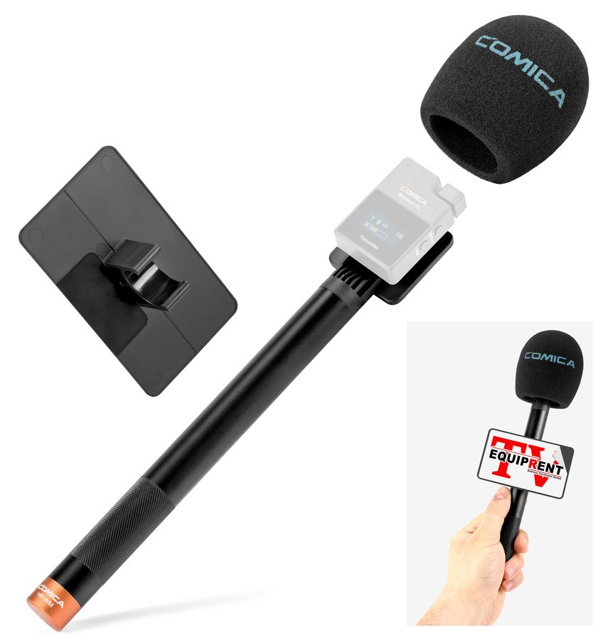 Comica HR-WM Handmikrofon Adapter mit Blitzschuh für BoomX Funksender