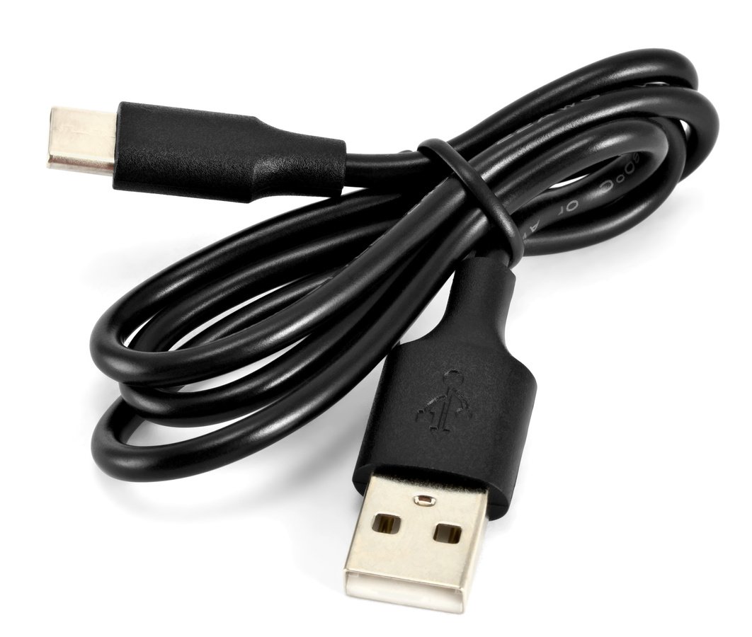 Ein USB-C Ladekabel wird mitgeliefert