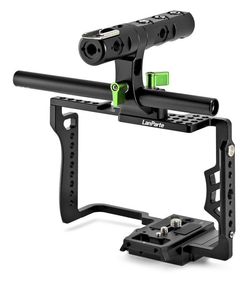 Lanparte UCK-01 universeller Kamera Cage mit Griff und Schnellwechselplatte