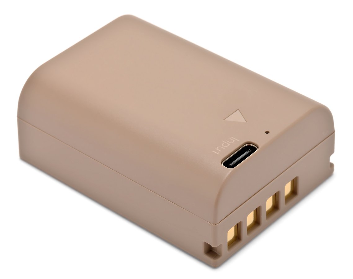 ROKO BLX-1-USB Akku mit USB-C Ladefunktion fr OM System (2400mAh)