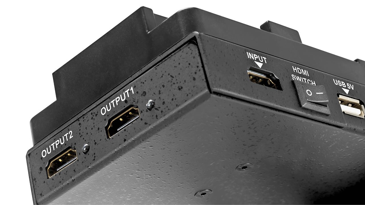 HDMI Splitter und Einschalter