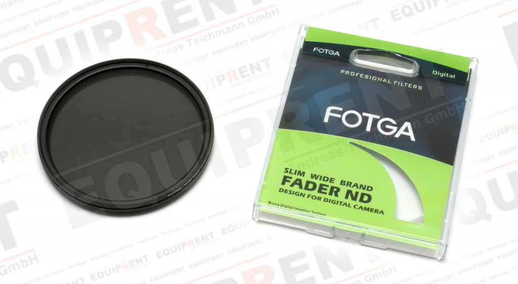 FOTGA Slim Fader ND 55mm / Vari / Vario ND Filter (ND2-ND400).